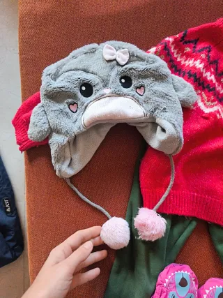 Pantalón de esquí para niña AST y accesorios