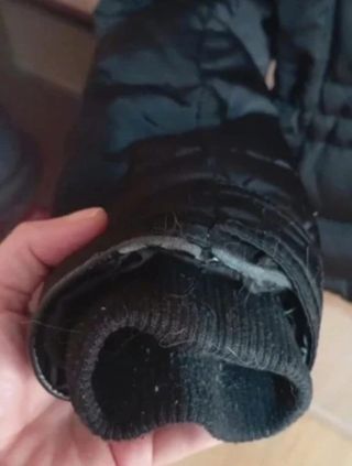 Abrigo Zara Mujer Talla S Negro