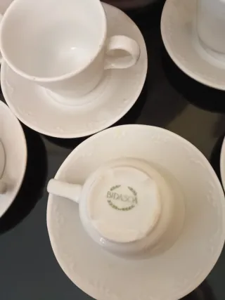 Juego de café de porcelana
