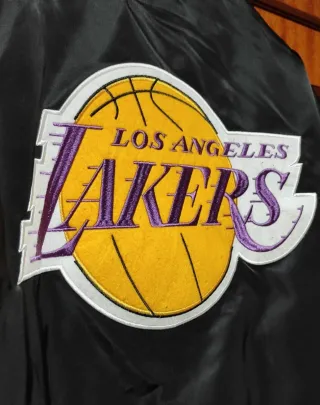 Chaqueta Bomber Lakers NBA Talla L / XL