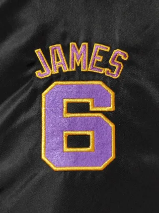 Chaqueta Bomber Lakers NBA Talla L / XL