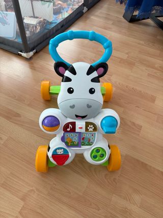 Andador correpasillos Cebra Fisher-Price con caja