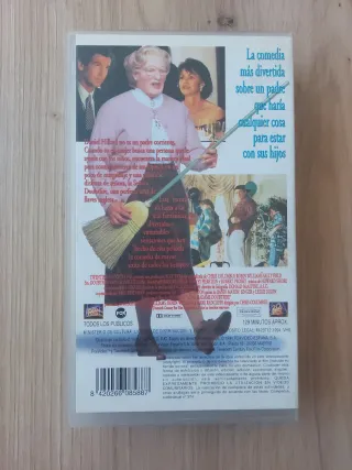 VHS Señora Doubtfire (Español)