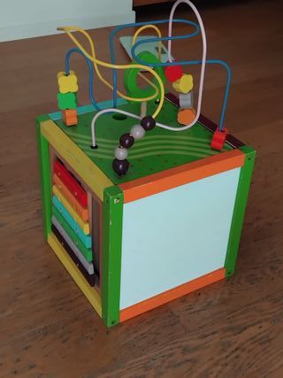 Gioco educativo in legno multifunzione