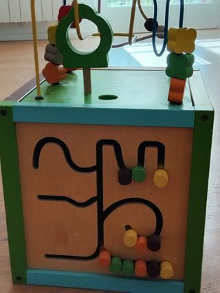 Gioco educativo in legno multifunzione