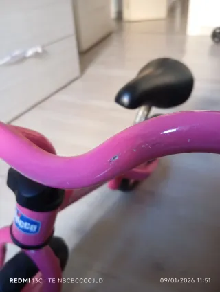 Bicicleta Chicco Rosa Niña 2-5 Años