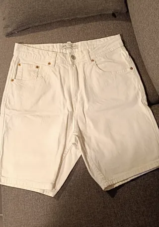 3 Bermudas Zara Hombre Talla M