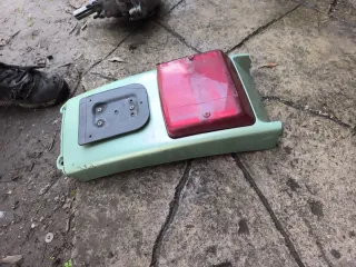 Portatarga Vespa HP / V Plastica