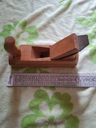 Pialla da falegname vintage in legno