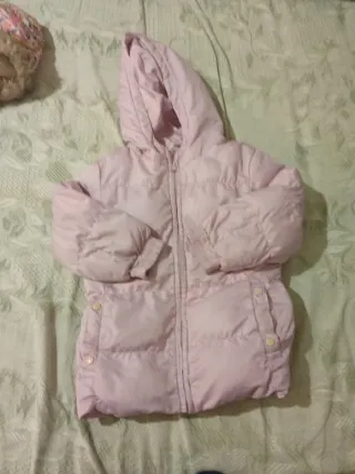 2 abrigos niña florales