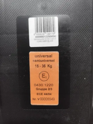 Silla coche grupo 2/3 RECARO Monza Nova