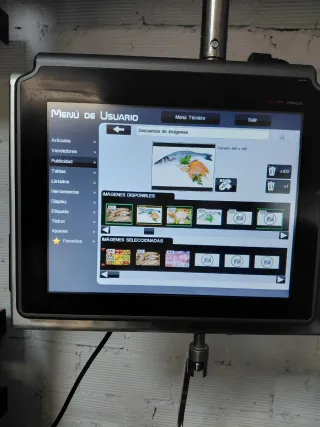 Balanza táctil DIBAL D950 12x12