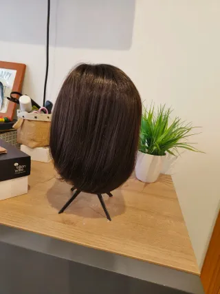 Peluca Oncológica Ellen Wille Castaña oscura