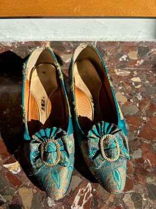 Traje de Fallera con Zapatos