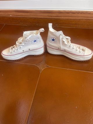 Converse Run Star Hike blancas mujer