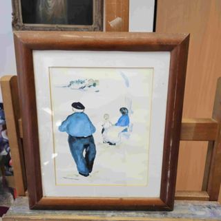 3 REPRODUCCIONES DE RODOLFO CANDELARIA PESCADORES