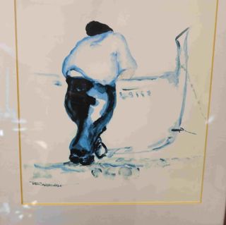 3 REPRODUCCIONES DE RODOLFO CANDELARIA PESCADORES