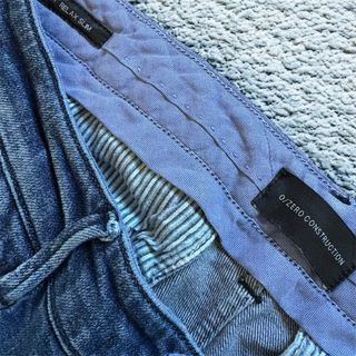 Jeans Uomo ZERO CONSTRUCTION Slim Fit Blu