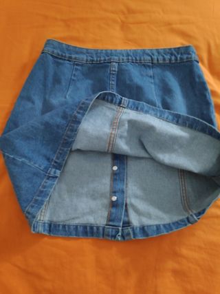 Falda vaquera corta Denim Co.