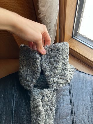 Abrigo de piel auténtica de astracán reversible