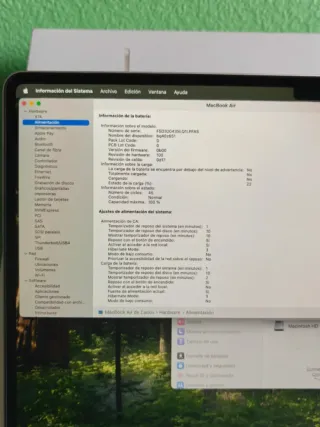 Macbook Air 15 256GB M2. Impecable+ AppleCare