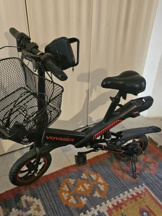 Bicicleta eléctrica Voyager plegable