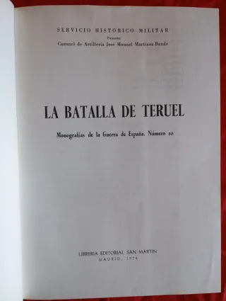 LA BATALLA DE TERUEL