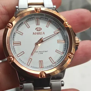 Reloj Marea Hombre Bicolor Dorado y Plateado