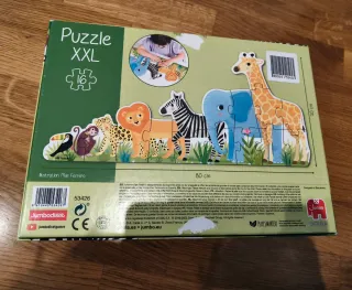Puzzle XXL Goula Animales Selva 16 Piezas
