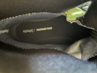 Botas de montaña Salomon hombre negras/verdes