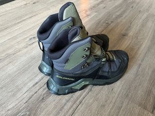 Botas de montaña Salomon hombre negras/verdes