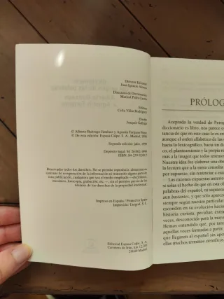 Diccionario Del Origen De Las Palabras