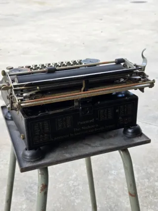 Antigua Máquina de escribir Royal Standard 5 1913