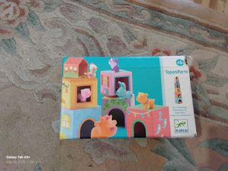 Juego apilable Dideco Topanifarm +18 meses