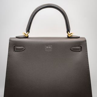 Bolso Hermes Kelly 25 Togo Negro
