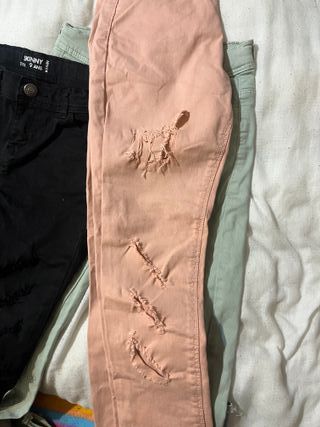 Pantalones skinny niña Kiabi T.9 (132-137cm)