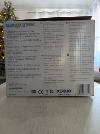 Secadora portátil Secamatic Turbo