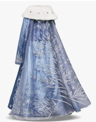 Disfraz Elsa Frozen Invierno Talla 6/7
