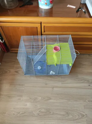 Jaula grande hámster completa