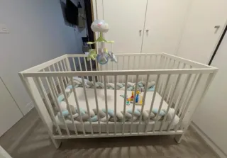 Cuna Ikea Gulliver 120x60cm Blanca