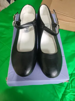 Zapatos de baile flamenco negros