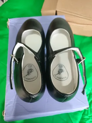 Zapatos de baile flamenco negros