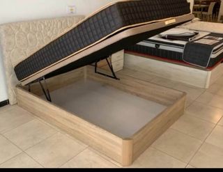 Cama canapé y colchón