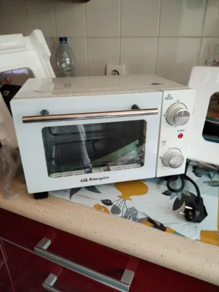 Horno Eléctrico Blanco