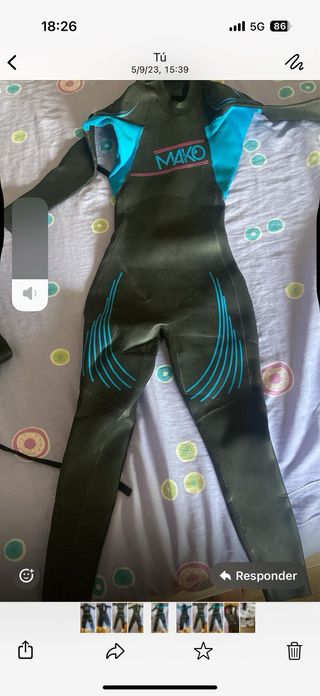 Traje de neopreno triatlon