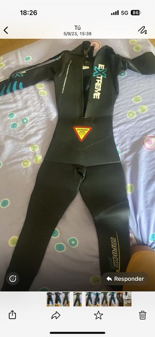 Traje de neopreno triatlon