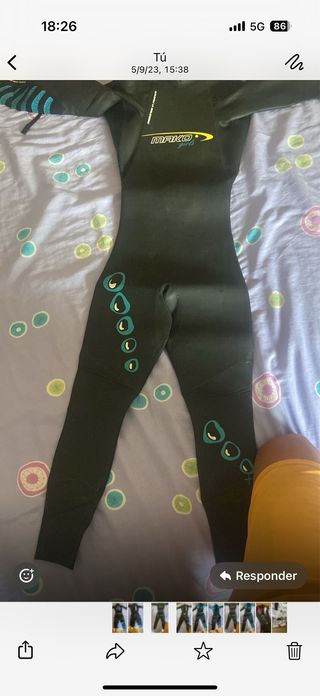 Traje de neopreno triatlon