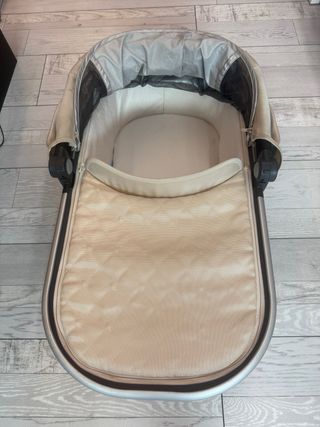 Capazo Uppababy Vista 2/ Beige/ Sabanas de regalo