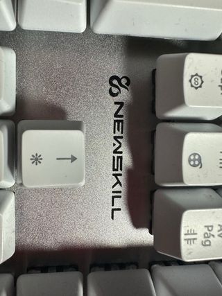 Teclado Mecánico Newskill Blanco