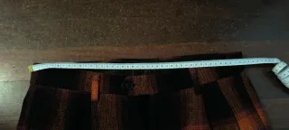 Pantalón cuadros hombre negro/rojo/naranja